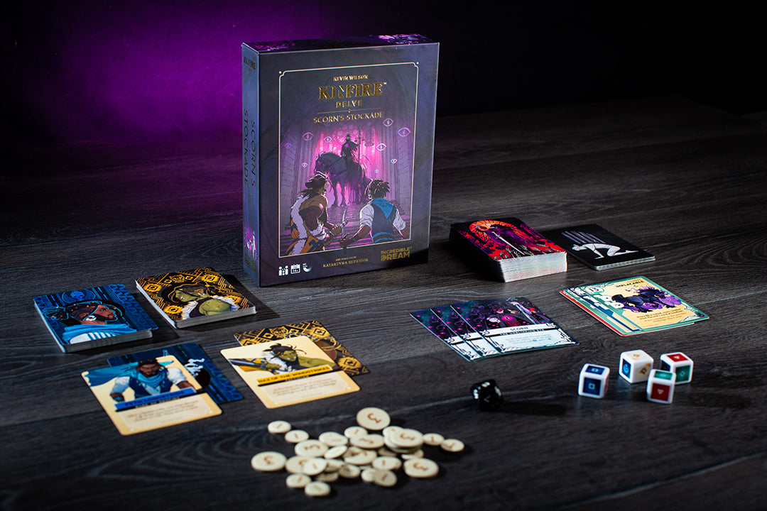 Kinfire Delve Bundle (3 Games + Playmat)
