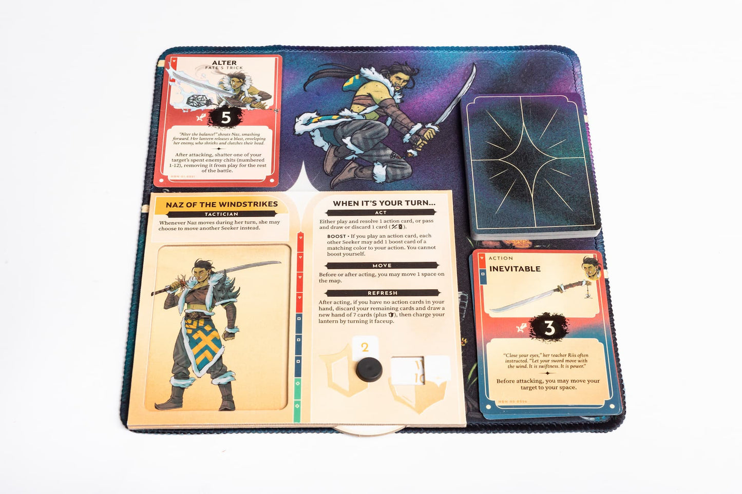 Kinfire Chronicles - Neoprene Player Mats (set of 6)