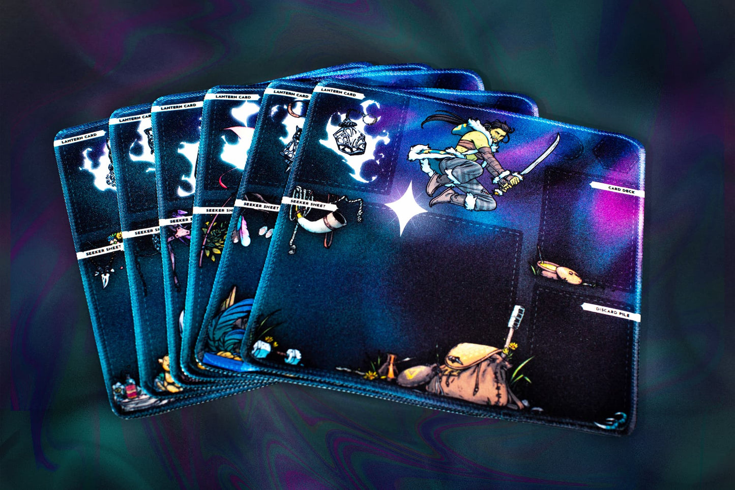 Kinfire Chronicles - Neoprene Player Mats (set of 6)
