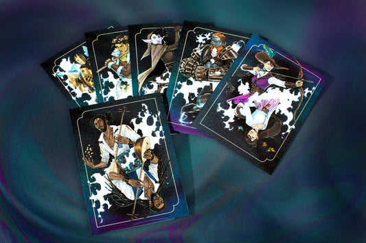Kinfire Chronicles - Custom Card Sleeves, 6 designs