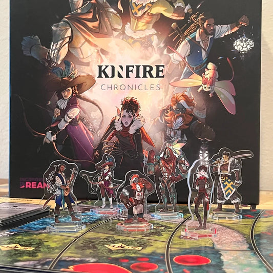 What makes Kinfire Chronicles Unique as a Campaign Game?