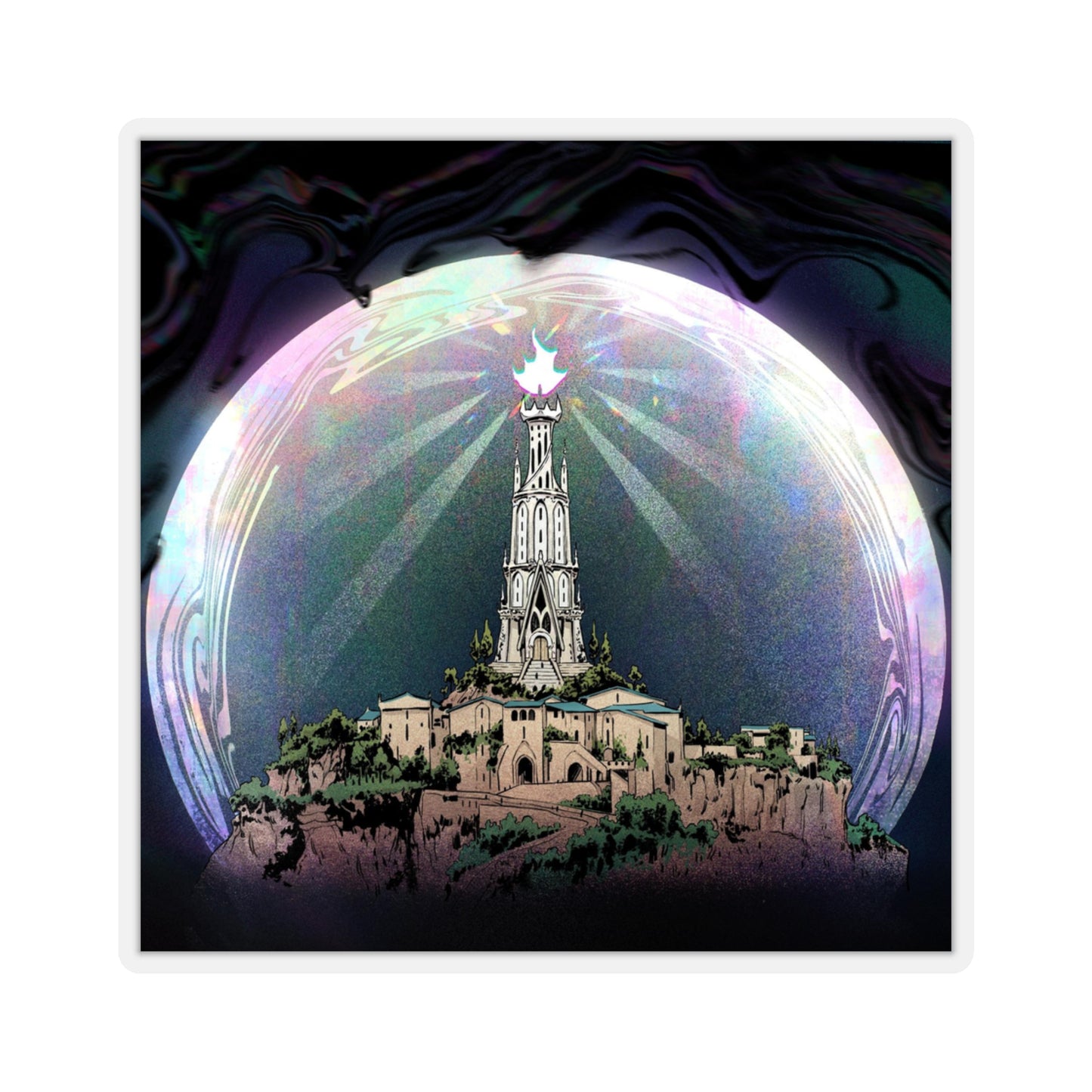 Lighthouse Sticker, Kinfire Webtoon (S1)