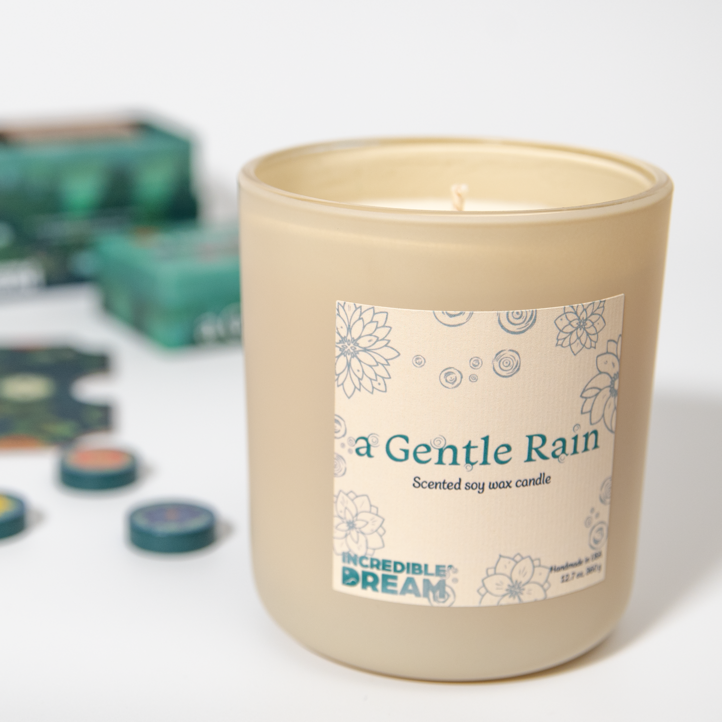 A Gentle Rain Candle