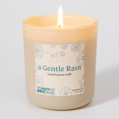 A Gentle Rain Candle