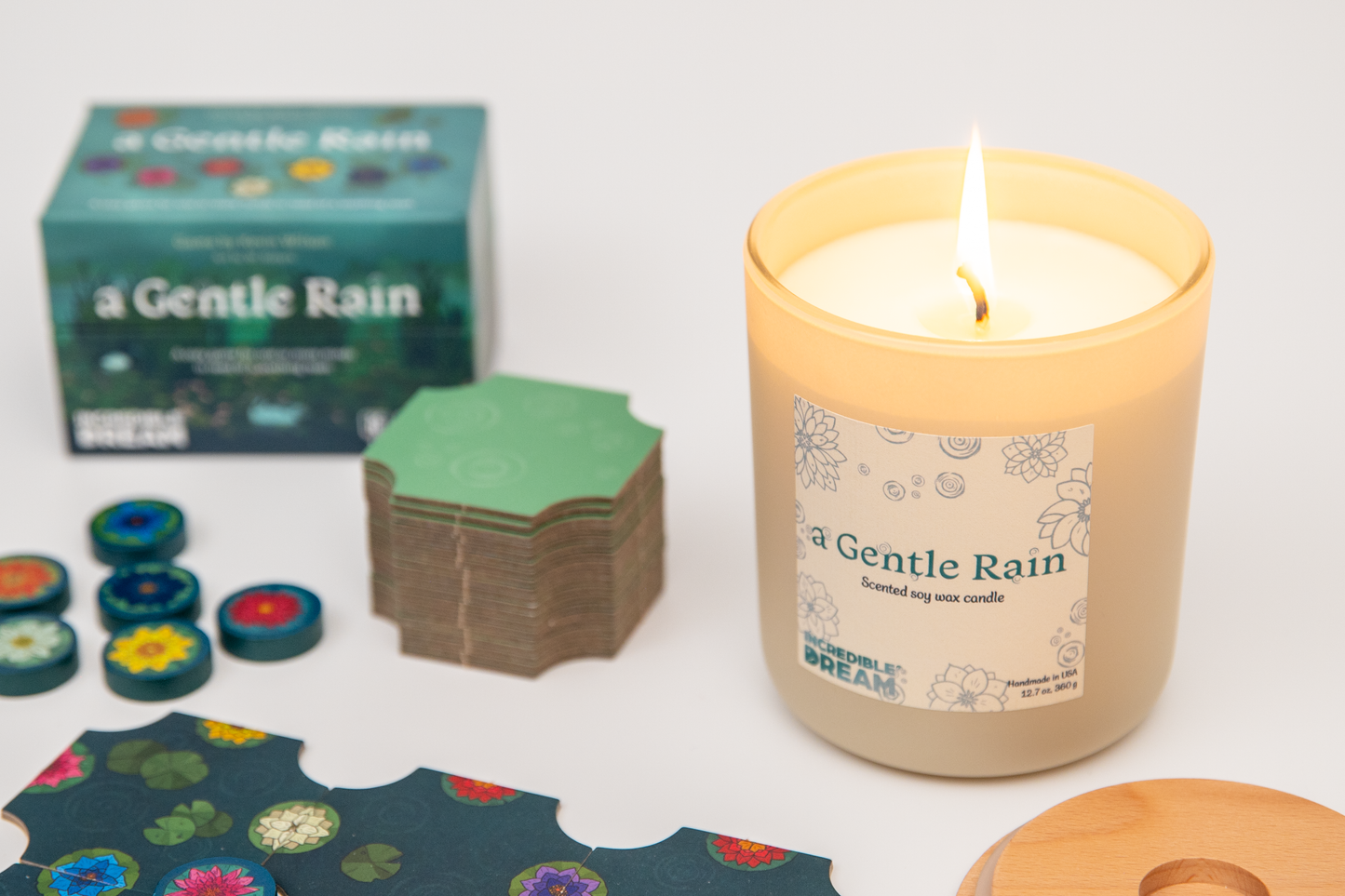 A Gentle Rain Candle