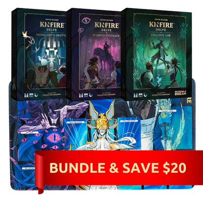 Kinfire Delve Bundle (3 Games + Playmat)