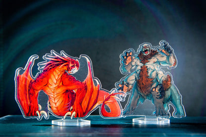 Kinfire Chronicles - Enemy Acrylic Standees