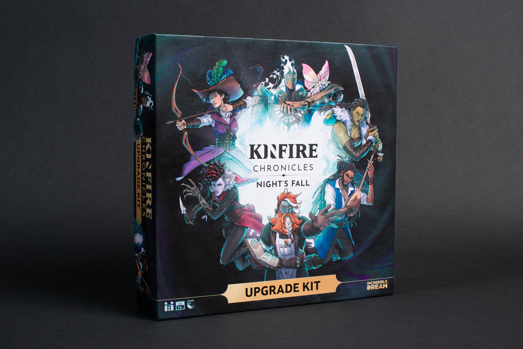 Acheter Kinfire Chronicles: Night's Fall - Upgrade Kit - Incredible Dream Studios - Jeux de société Acheter Kinfire Chronicles: Night's Fall - Upgrade Kit - Incredible Dream Studios - Jeux de société