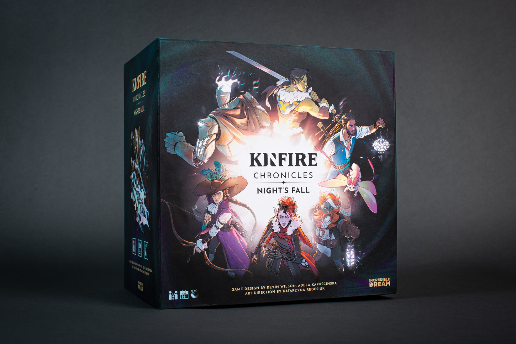 Kinfire Chronicles Night Fall Board Game Review - Incredible Dream Studios