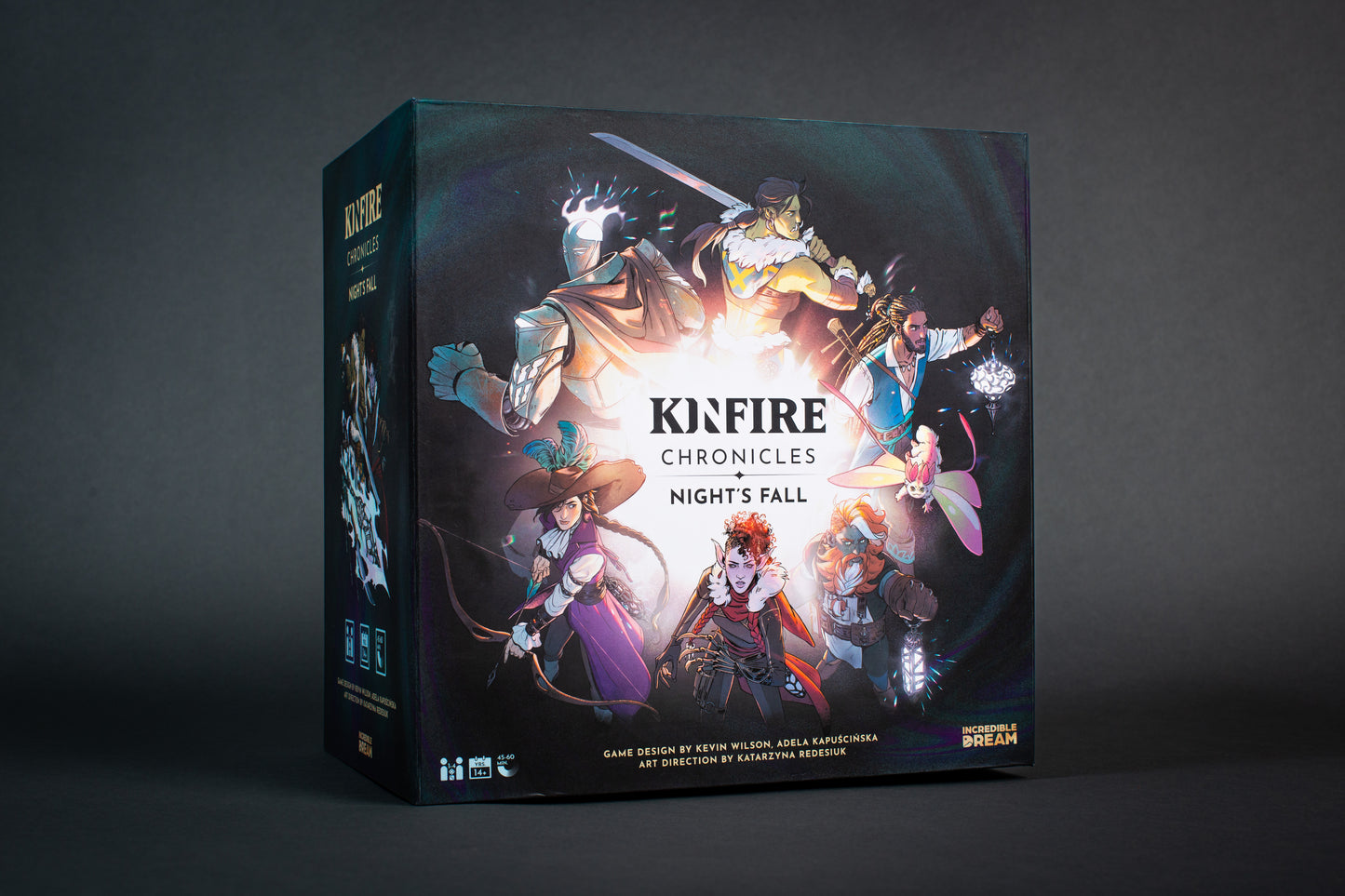 Kinfire Chronicles: Night's Fall Board Game (2nd Printing) - (PREORDER)