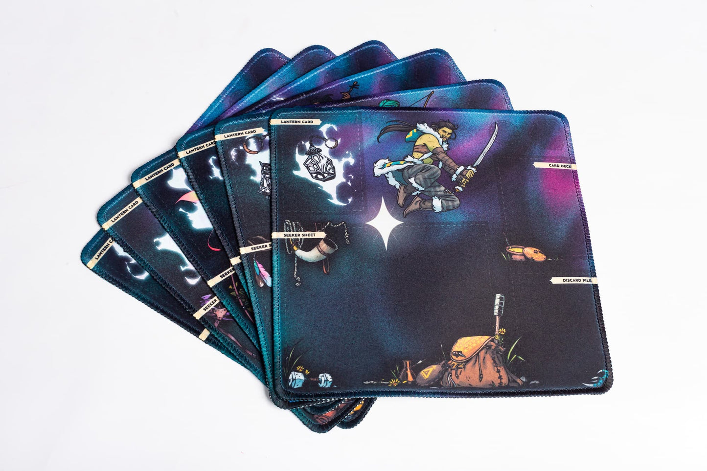 Kinfire Chronicles - Neoprene Player Mats (set of 6)