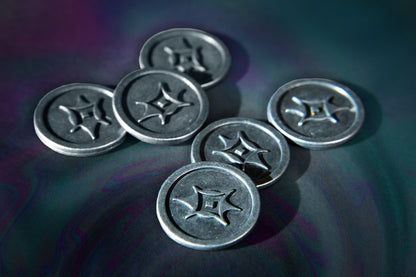 Kinfire Chronicles - Metal Fate Tokens